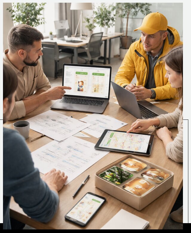 Разработка агрегатора доставки еды в Благовещенске от 15579 р., АвикейБгв